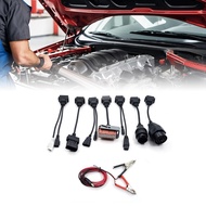 [szlztmy2mg] 8 Pieces Full Set Car Cable Diagnostic Cable Diagnostic Connector Cables Reliable Conne