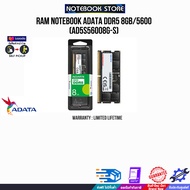 RAM NOTEBOOK ADATA DDR5 8GB/5600 (AD5S56008G-S)/ประกัน limited lifetime