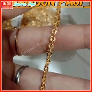 Kalung Nori Gold 45cm Anti Karat Lapis Emas 24K Perhiasan Pashion Wanita Dewasa HB110