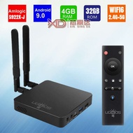 กล่องรับสัญญาณ AM6B บวก S922X-J กล่องทีวีทีวีบลูทูธ9.0กิกะบิตสองแบนด์ WIFI