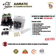 DC AA MATIC Built-in DC Sliding Motor Auto Gate System (600 kg) Full Set With GEAR RACK - - READYSTO