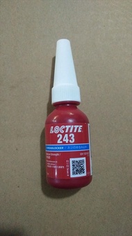 Lem Baut Threadlocker Loctite Mobil Motor Medium Strength 243 10ml