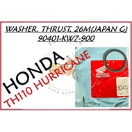 HONDA JAPAN ORIGINAL WASHER, THRUST, 26M [Part Number :- 90401-KW7-900] HONDA TH110 HURRICANE / HONDA NX105