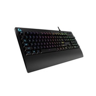 Logitech wired gaming Keyboard usb 2.0 membrane mech-dome palm rest rgb macro prodigy g213 g-213