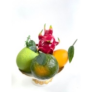 Five Fake Fruits for Family Altar Decoration, Fake Fruits for Beautiful Altar Decoration