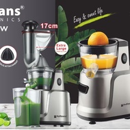 Hoffmans 638 Vertical  Slow Juicer 2 in 1 4pc/ctn 0.2cbm MKIY