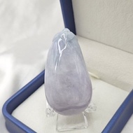 濃紫羅蘭 福瓜 吊墜 掛件 | 天然緬甸玉A貨翡翠