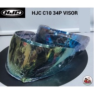 ORIGINAL HJC 34P C10 VISOR READY STOCK FULL FACE  C10