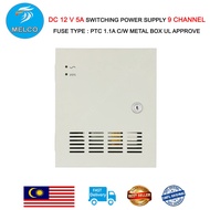 9 Channel 5A Distribution Panel