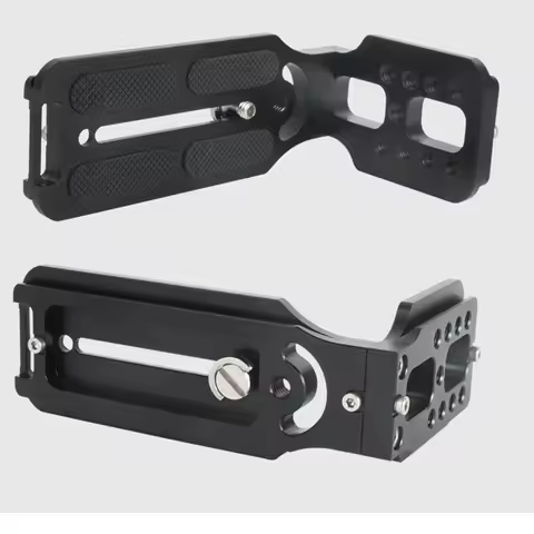 Universal L Shape Bracket Quick Release L Plate with 1/4 Screw Swiss Vertical Video Compatible for N