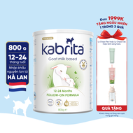 [PHIÊN BẢN MỚI] Sữa dê Kabrita số 2 cho trẻ từ 12 - 24 tháng - Lon 800g