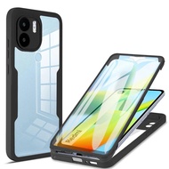 For Xiaomi Redmi A1 Plus A2 A1 Redmi A3 2024 Case Smooth Protection Air Cushion Transparent 360 Scre