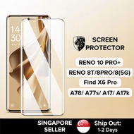 (SG) LionShield OPPO Reno 10 Pro Plus/8T/8 Pro/8/Find X6 Pro/A78/A77s/A77/A57/A58/A17k/A17(5G/4G) Screen Protector