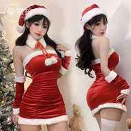 Sexy Christmas Bunny Lingerie Nightgown & Suit