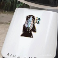 2D decorative stickers for notebooks, anime, laser stickers, computer cases, tiles, electric vehicle