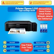 Printer Epson L310 Print Only Siap Pakai Free Tinta 1 set