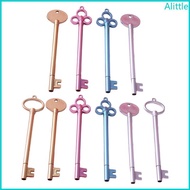 Alia 10Pcs Key Shaped Gel Pens Novelty Gel Ink Pens Christmas Stocking Stuffer for Boy Girl Reward B