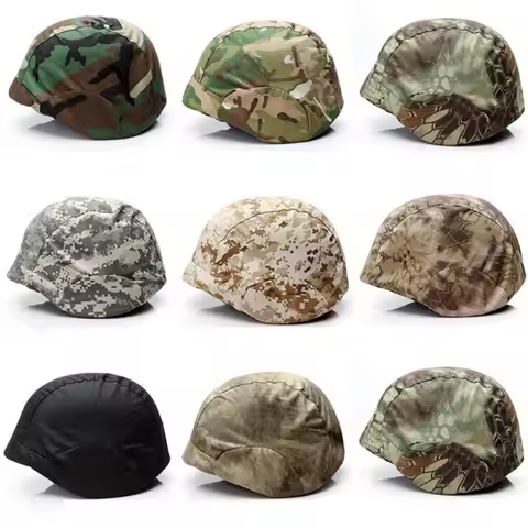 M88 Helmet Cover High-Strength Military Camouflage Paintball Multicam Green M88 Helmet Protective Co