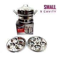 Diamond Idly / Rice Cake / Idhli Cooker Pot Stainless Steel Small G17115