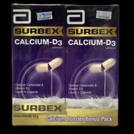 Promo Surbex Calcium D3 Isi 60 Tablets X 2 Twin Pack