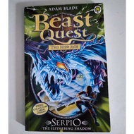 (PRELOVED) Beast Quest Serpio the slithering shadow | story book
