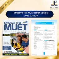 2026 Effective Text MUET (Sixth Edition) ILMU BAKTI