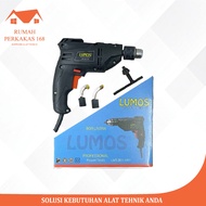 Electric Drill 10mm LUMOS Mesin Bor Listrik