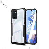 case hp oppo a16 lens cover protect &amp; softcase spg fusion oppo a16 - spigen oppo a16