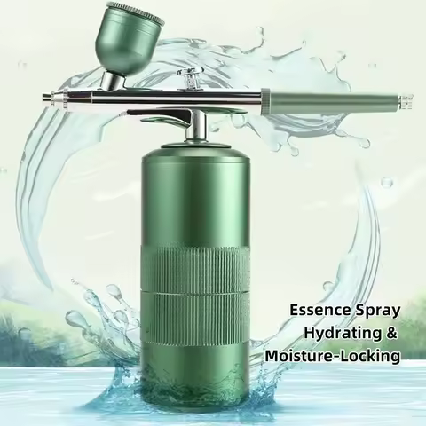 Wireless Charging Single-Action Spray Gun with Built-In Compressor Dedicated Tool Nail Art Tattoos C