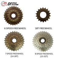 Bicycle 8 Speed/ 7 Speed/ 6 Speed Freewheel/ 18T freewheel