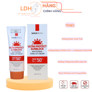 Kem Chống Nắng Kháng Nước Nâng Tone Trắng Da Maxbeau Ultra Protect Sunblock 70ml