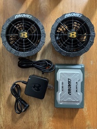 Burtle b仔 22V 電風扇連電池充電器