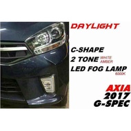【Malaysia Ready Stock】❅【Ready Stock】Perodua Axia 2017 G Spec Daylight Fog Lamp Signal Led