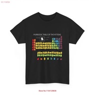 Cat Pattern Shirt | Element Table Chemical