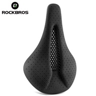 ROCKBROS Bicycle Saddle 3D Printing Racing MTB/Road Lightweight Bike Saddle Ultralight Soft Breathable Hollow Comfortable Cycling Seat Cushion