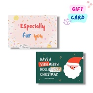 Greeting card | Birthday Card | Christmas Card | Gift Letter | Card