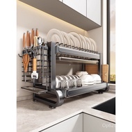 Wanxiong Kitchen Countertop Multifunctional Knife Integrated Dish Rack Drain Kitchen Storage Chopsti