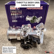 UMA THROTTLE BODY ;34MM Y15ZR ;34MM NMAX V2 ;32MM VARIO150 ;36MM Y15ZR ; 34MM RS150 UMA RACING