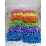 12 PCS BIHUN PAIRS, THICK MULTI-COLOR BIHUN HAIR TIE, ELASTIC BIHUN DONUT PAIRS