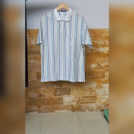 Thrift Kaos polo shirt second branded