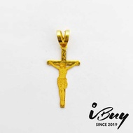 IBUY 916 Gold LASER JESUS PENDANT  916 (22K)