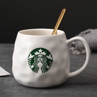 Simple European mug household ceramic cup Starbucks coffee cup breakfast mug