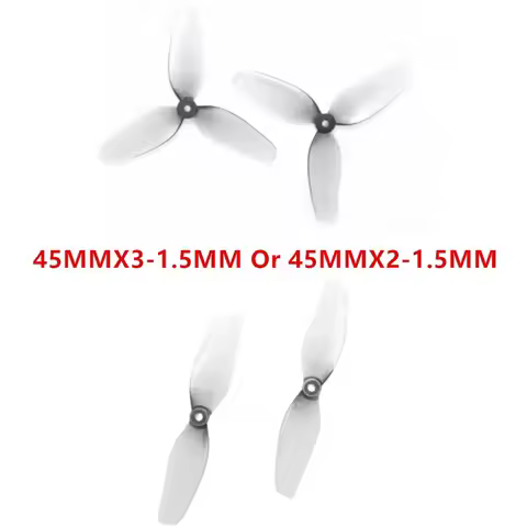 8CW 8CCW High Quality HQProp 45MMX2 2blade Or 45MMX3 3blade Prop 45MM Propeller For Micro Whoop FPV 