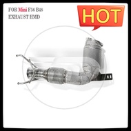 HMD Exhaust System High Flow Performance Stainless Steel Downpipe for MINI F56 B48 1.5T with Catalys