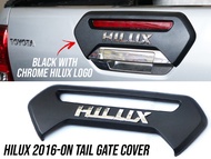 Toyota Hilux Revo Conquest GRS 2016 to 2025 Tailgate Cover TRD GR HILUX Thailand Made ( hilux access