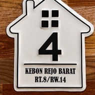 Aluminum House Number Size 25-28CM