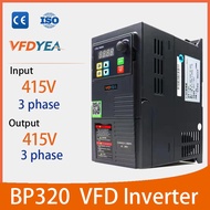 4kw 5.5hp  three phase to three phase VFD/VSD 415v frequency inverter for pump /fan/motor speed cont