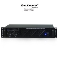 BETAVO AUDIO PROFESSIONAL POWER AMPLIFIER TX-1000