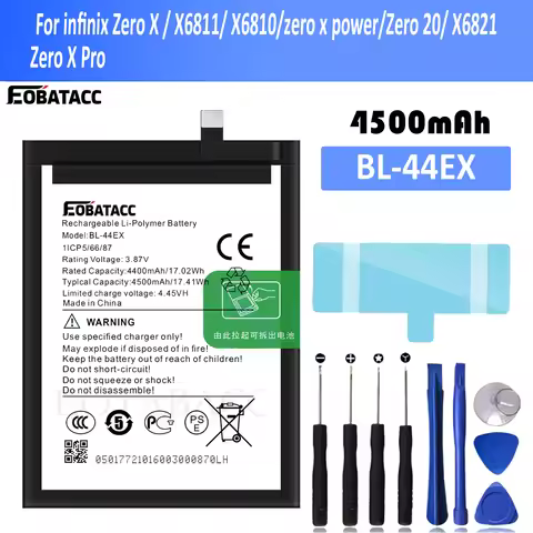 EOTABACC New 100% High Quality BL-44EX Battery For infinix Zero X / X6811/ X6810/Zero X Pro/zero x p