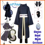 【Fast Shipping】Naruto Anime Akatsuki Uchiha Obito Cosplay Costume Boys Adults Obito Clothing Uniform